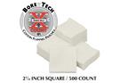 BORE TECH PATCH 2 1/4" SQUARE - 500/BAG